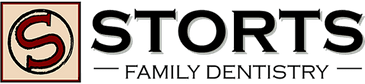 Logo for Storts Family Dentistry.